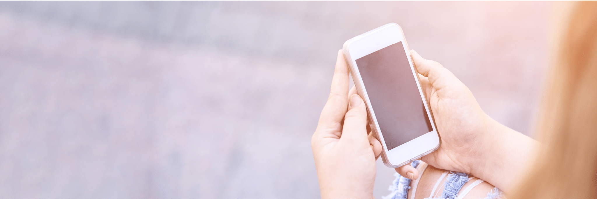 Beautiful american portrait of schoolgirl  Preschool kid hold device  Little happy girl outdoors  Pretty female person  Adorable candid children  Near building  Education online  Mobile phone  Mockup